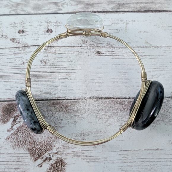 Bangle with 3 Accents - Picture 7 of 12